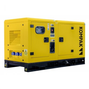 Kompak 22kVA diesel generator 400V 1500rpm...