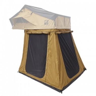 BIG WILLOW 180 FOLDING ROOF AWNING GOLDEN BROWN