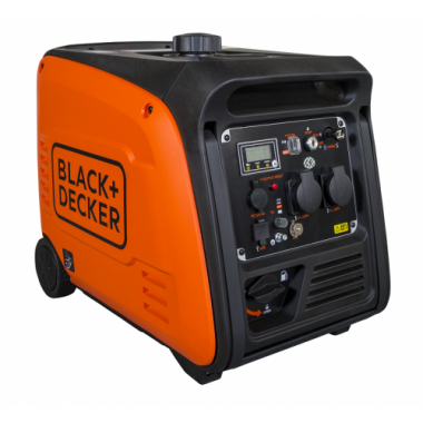 Black+Decker Soundproof Inverter Genset ATS 3900W...