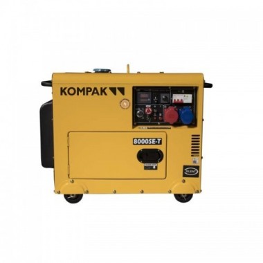 KOMPAK 6300W Diesel Generator Set 230V/400V...