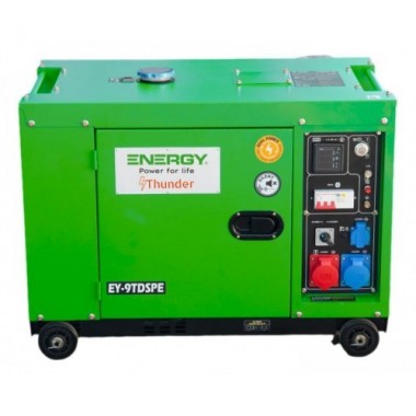 Energy 7200W Soundproof Diesel Generator 230V/400V...
