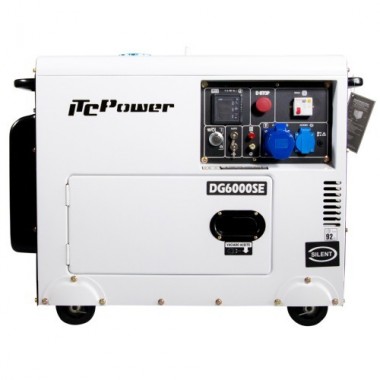 ITC Power 5300W AVR silent mono diesel generator...