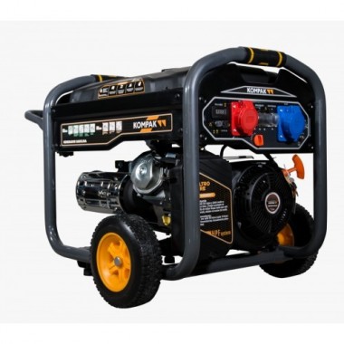 Generator Gas 8000W Einphasig und Dreiphasig Kompak K10000TET-DF