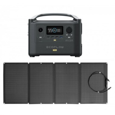 PACK EcoFlow River Pro 600W + Solar Panel 160W
